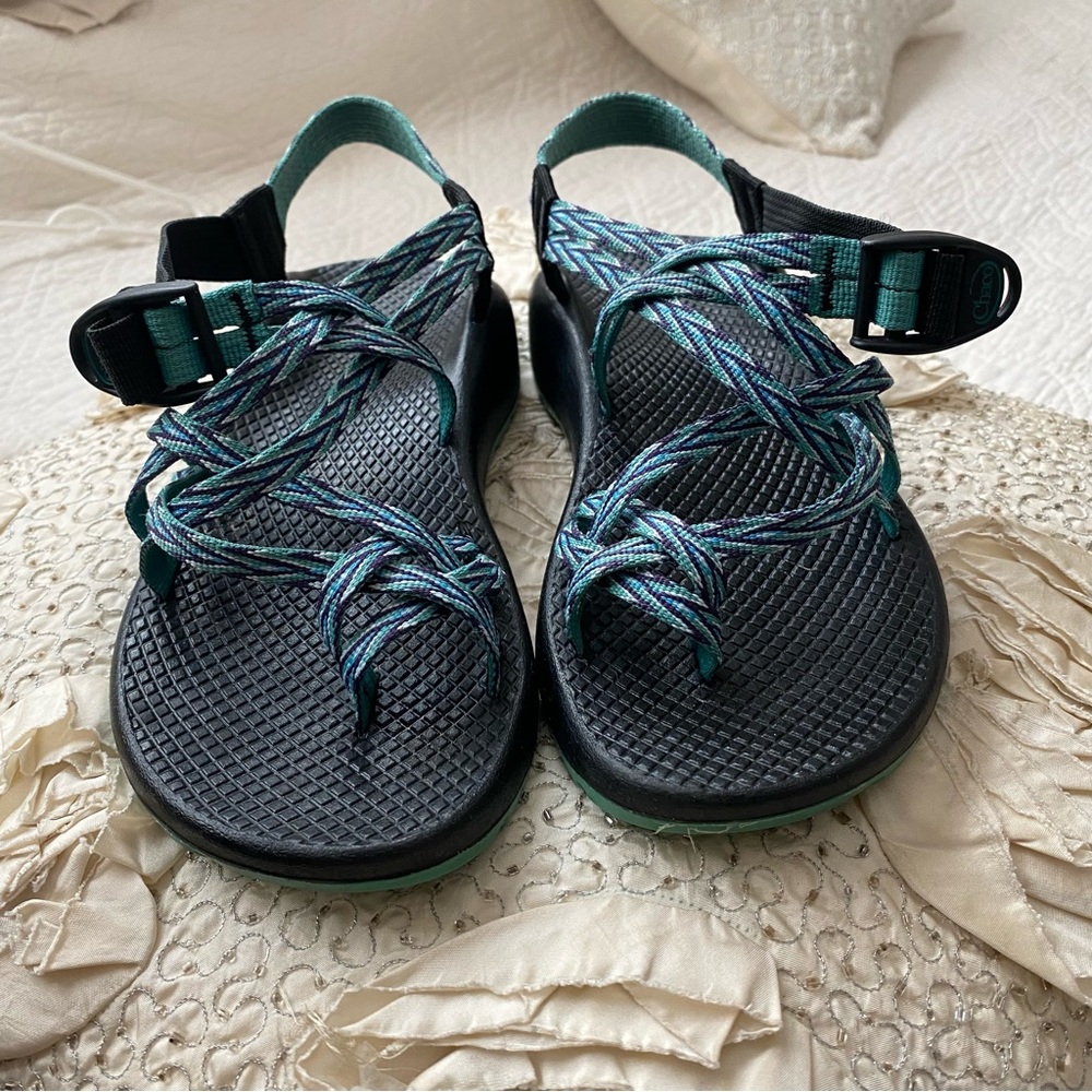 Chaco Women’s Summer Multicolored Braided Active Hiking Camping Sandals Size 7 - Picture 4 of 14
